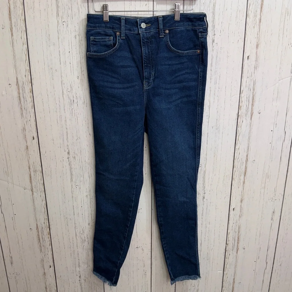 We the Free Dark Wash Skinny Jeans